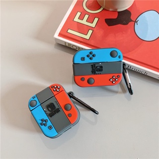 เคสหูฟังบลูทูธไร้สาย ซิลิโคนนิ่ม ลาย Nintendo Switch สําหรับ Apple Airpods Pro 2 Case 3 1