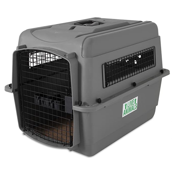 Petmate Sky Kennel 28" #200 กรงเดินทางสุนัข/แมว Box พลาสติกขึ้นเครื่องบิน หน้าต่างเหล็ก แข็งแรงมาตรฐาน IATA Made in USA