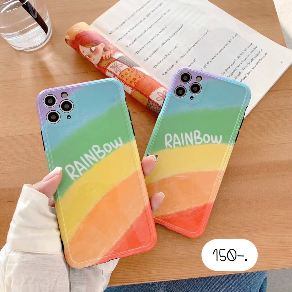 🌈Rainbow | เคสไอโฟน พร้อมส่ง i7-11ProMax,SE2