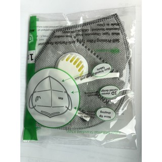 หน้ากากอนามัยแบบมีวาล์ว  KN95/ PM2.5 mask (สินค้าหมด)