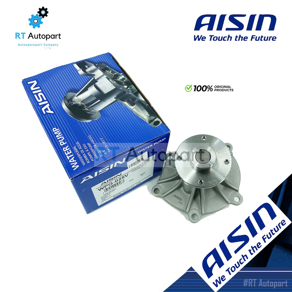 AISIN ปั๊มน้ำ Isuzu Dmax All new Dmax Mu7 ปี03-20 4JJ 4JK All new Dmax 1.9 RZ4E-TC ปี15-20 ปั้มน้ำ