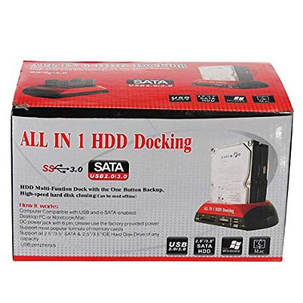 [โค้ด INCPCO15 ลด15%]ALL In 1 Harddisk Docking