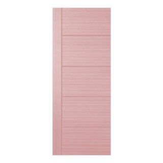 Interior door MDF INTERIOR DOOR METRO VENEER ROSE WOOD 02 80X200CM Door frame Door window ประตูภายใน ประตูภายใน MDF METR