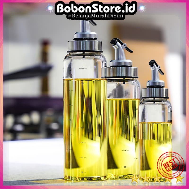 ขวดน้ํามันมะกอก / ขวดแก้วน้ํามันปรุงอาหาร / ขวดน้ํามัน 180มล 300มล 500มล