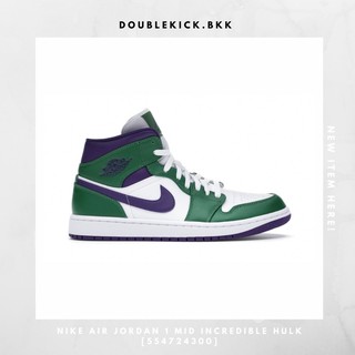 NIKE AIR JORDAN 1 MID INCREDIBLE HULK [554724300]