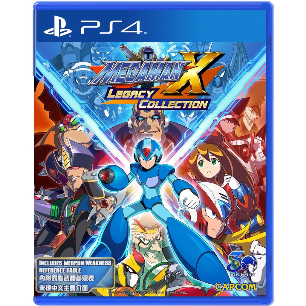 ⚡New Arrival⚡🔥Special Price🔥 แผ่นเกม PS4 MEGAMAN X LEGACY COLLECTION 1 โซน Asia / English จำนวนจำกัด