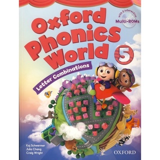 Se-ed (ซีเอ็ด) : หนังสือ Oxford Phonics World 5  Students Book +Multi-ROM (P)