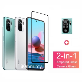 กระจกนิรภัยกันรอยหน้าจอสําหรับ Xiaomi Redmi Note 10 Pro Note10 5G