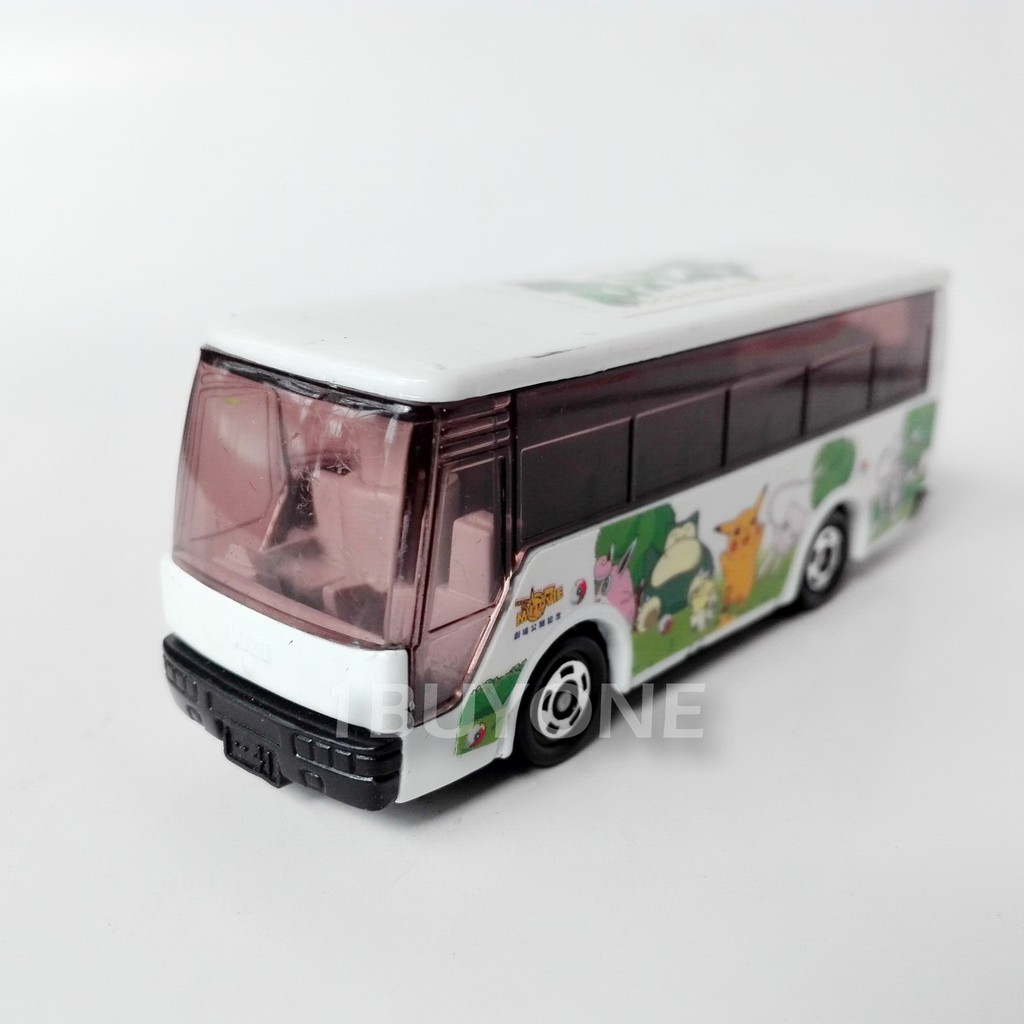 โมเดล รถเหล็ก โปเกม่อน Isuzu Super Hi-Decker Pocket Monsters Bus Pokemon 1/145 TOMY TOMICA No.41 Diecast Car Model Japan