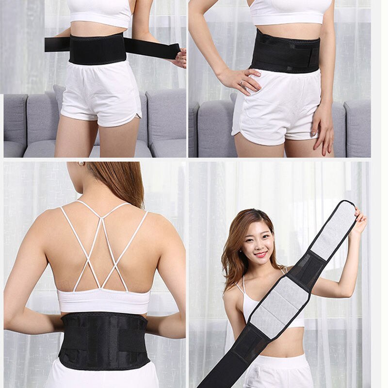 พร้อมส่ง ❤ สายรัดพยุงหลัง บรรเทาอาการปวดหลังและหลัง รักษาอาการปวดหลังที่พยุงหลังของคุณสำหรับการทำงานที่ง่าย