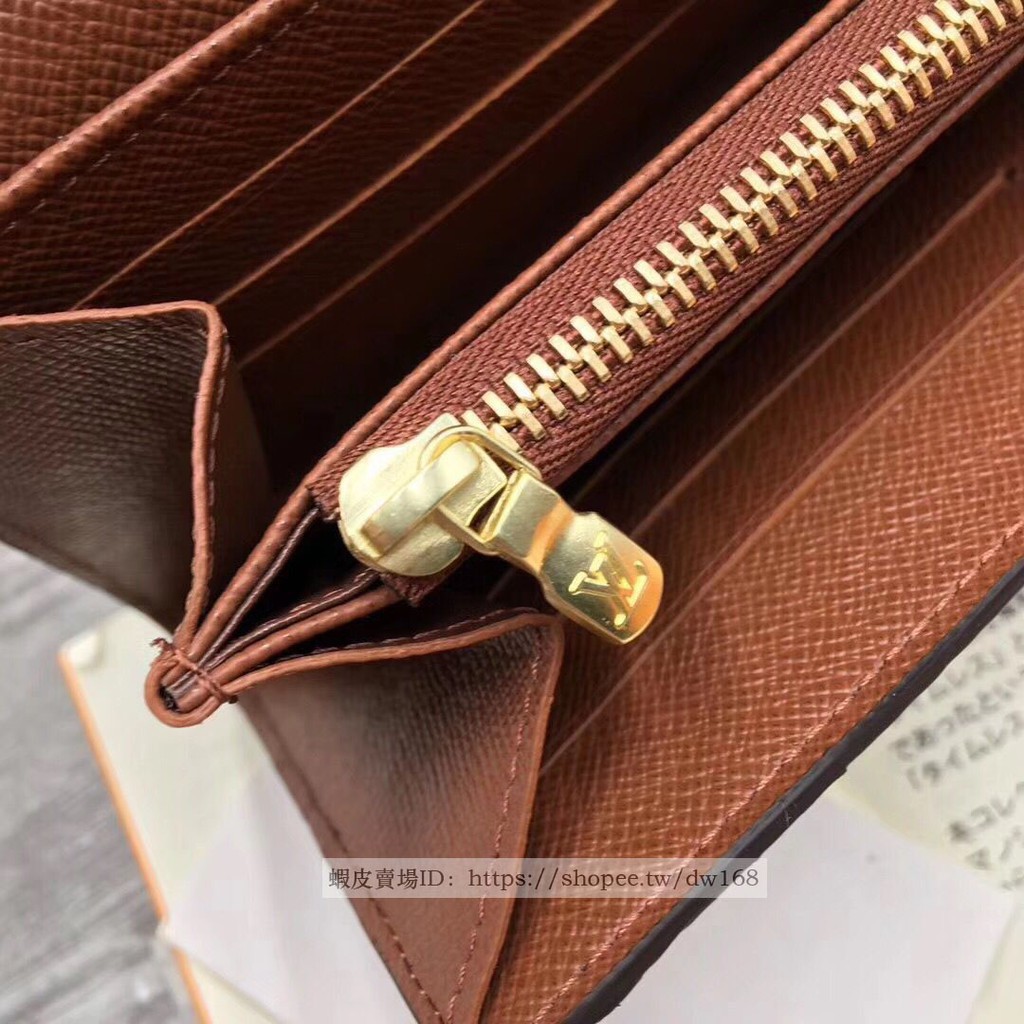 Lv Louis Vuitton Sarah กระเป าสตางค แบบส ภาพสตร แบบ Sarah Shopee Thailand