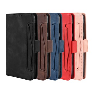 กระเป๋าใส่มือถือพร้อมฝาพับและซองหนัง Xiaomi Mi 10 Ultra Lite Redmi Note 9S 9 Pro Max Fashion Multifunctional Leather Phone Case Flip Back Cover
