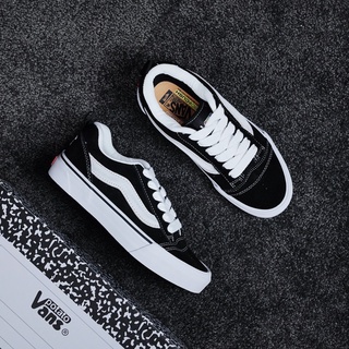 Vans x Imran Potato Co-branded รองเท้าผ้าใบลําลอง ขนาดใหญ่ สีดํา สีขาว -1660