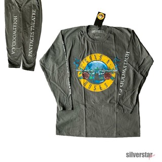 เสื้อวงลิขสิทธิ์แท้ Guns N’ Roses – Long Sleeved Hollywood Tour | ร้าน Silverstarplus