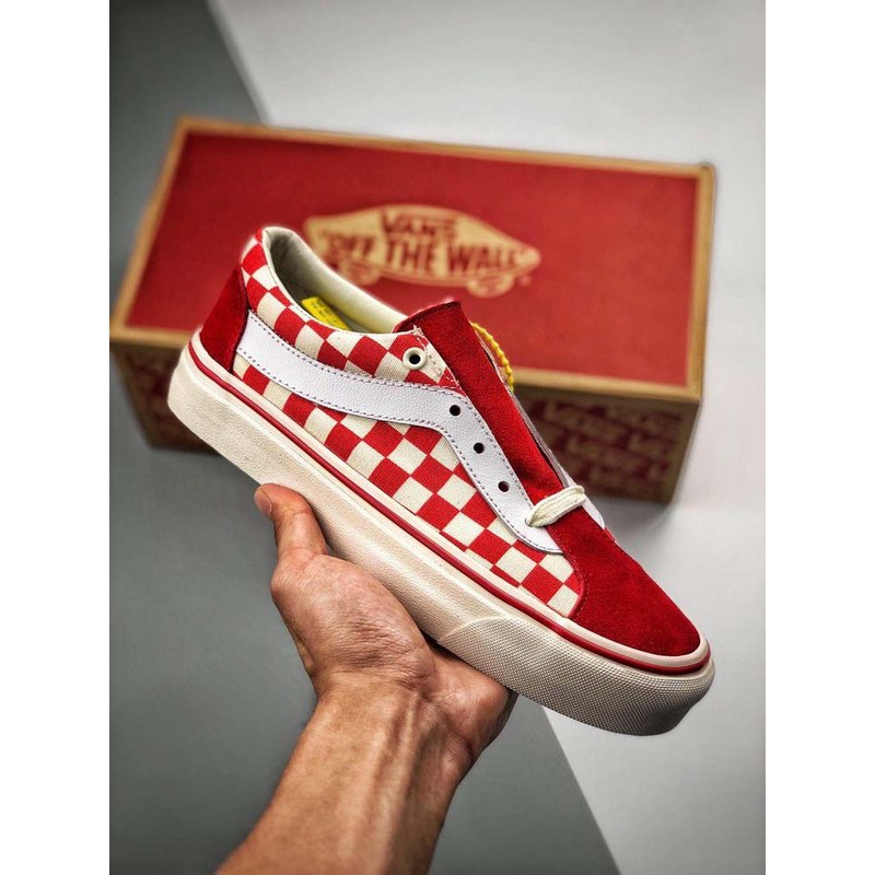 vans bold red