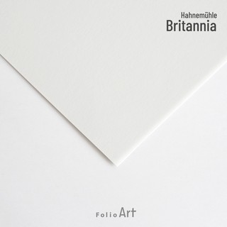 FOLIO ART :Hahnemühle รุ่น Britannia กระดาษระบายสีน้ำ 300 แกรม ผิวกึ่งหยาบ(Cold press) ขนาด 50x65 cm 1 แผ่น 5700108