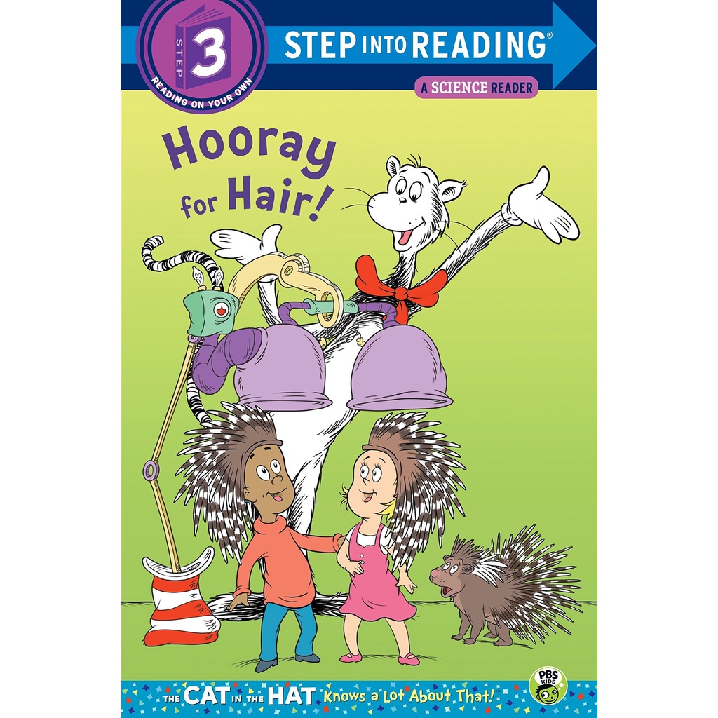 (พร้อมส่ง NEW BOOK) HOORAY FOR HAIR!-SIR (SIR 3)