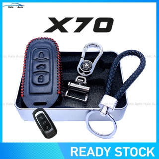 【Ready Stock】100% Genuine Leather Key Cover For Proton X70 X-70-OPP BAG