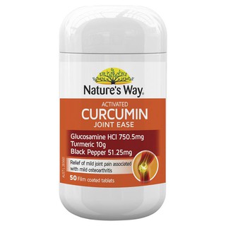 Natures Way Activated Curcumin Joint Ease 50 Tablets