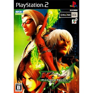 King of Fighters Maximum Impact Regulation A (Japan)PS2 แผ่นเกมps2 แผ่นไรท์ เกมเพทู