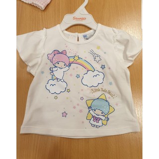 เสื้อ Sanrio แท้ ลดเกือบ 50 % ใหม่ป้ายห้อย Size 100-160 เสื้อซานริโอ้ เสื้อ Little Twin Star ชุด Sanrio ชุดซานริโอ้