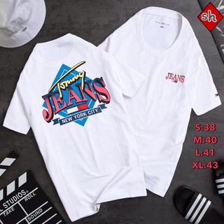 tommy เสื้อยืดแขนสั้น