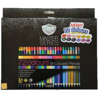 MASTERART Master Series 72Colours Bi-coloured Pencils มาสเตอร์อาร์ท 72สี แท่งละ2สี