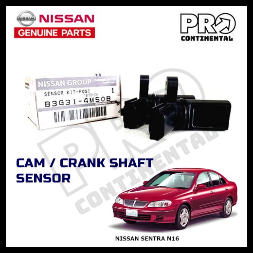 NISSAN SENTRA N16 1.6/1.8 2000-2012 CAM SHAFT CRANK SHAFT SENNSOR [B3G31-4M50B]