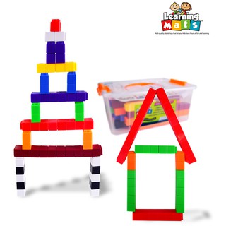 [พร้อมส่ง!!!] The Puzzle Teaches Colorful Additions ตัวต่อ สอนบวกเลข ของเล่น ฝึกทักษะ (Learning Mats)