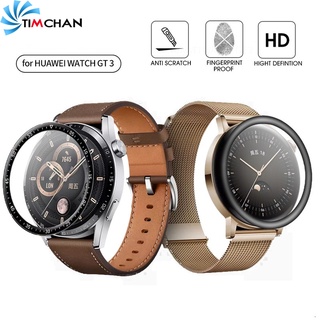 1 ชิ้น 3D โค้ง HD ใส PMMA Huawei Watch ฟิล์มกันรอยหน้าจอ / กันน้ํามัน ป้องกันรอยขีดข่วน ป้องกันลายนิ้วมือ ใส ฟิล์มสมาร์ทวอทช์ / สําหรับ Huawei GT3 42 มม. / 46 มม.