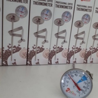 ☕️Coffee Thermomiter เทอร์โมมิเตอร์ สำหรับวัดอุณหภูมิกาแฟ ฟองนม ***สินค้ามีพร้อมส่ง**