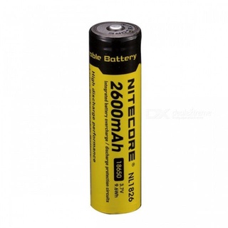 ถ่านชาร์จ Nitecore 18650 2600mAh 3.7V (NL1826) แพค 1 ก้อน ของแท้