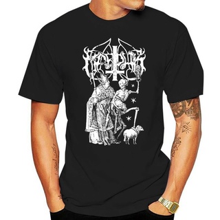 เสื้อยืด พิมพ์ลาย Marduk Imago Mortis สําหรับผู้ชาย โปรโมชั่น เสื้อยืดลําลอง แขนสั้น คอกลม ผ้าฝ้าย 100% ทรงหลวม แฟชั่น