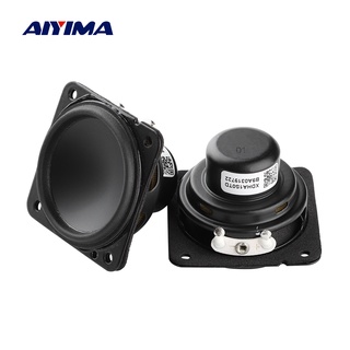 Aiyima ลําโพงเสียงนีโอไดเมีย ความถี่ต่ํา 40 มม. 4 โอห์ม 5W 1.5 นิ้ว 40 มม. 2 ชิ้น