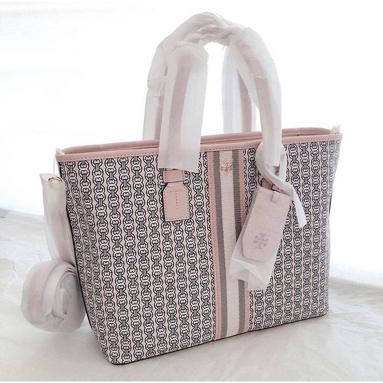 tory burch gemini tote ivory