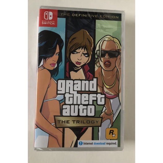 GRAND THEFT AUTO : THE TRILOGY - THE DEFINITIVE EDITION GTA Nintendo Switch