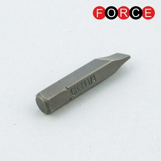 123301.4 ดอกไขควง 1/4" หัวแบน เบอร์ 1/4" FORCE made in taiwan