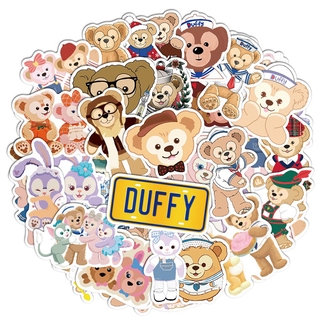 สติกเกอร์ Duffy Cute Bear Series Diy 40 สําหรับติดตกแต่งกระเป๋าเดินทาง แล็ปท็อป จักรยาน