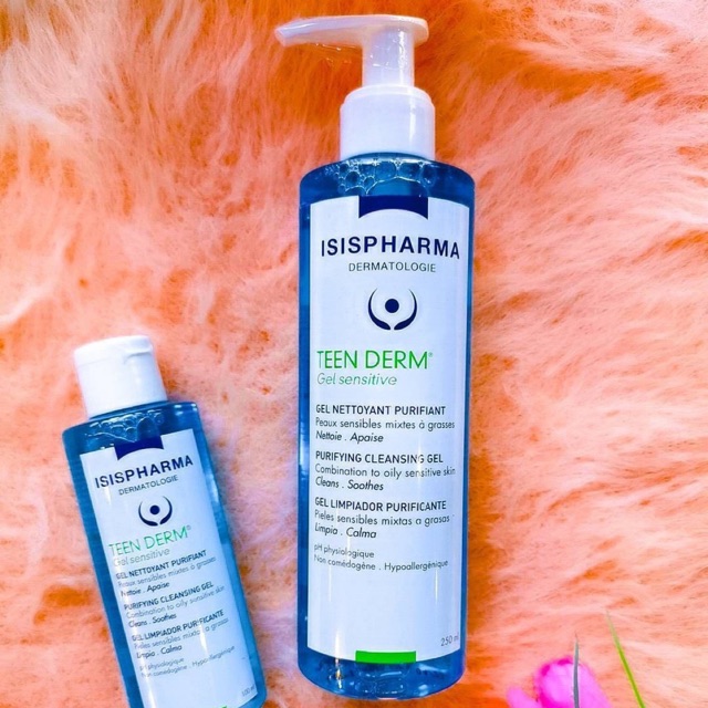 ISISPHARMA Teen derm เจล ล้างหน้าสำหรับทุกสภาพผิว