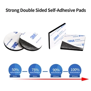 10PCS เทปโฟมเทปสองด้าน Strong Pad การติดตั้งเทปตกแต่งบ้านกาว Heavy Duty ตกแต่งรถ DIY เครื่องมือ