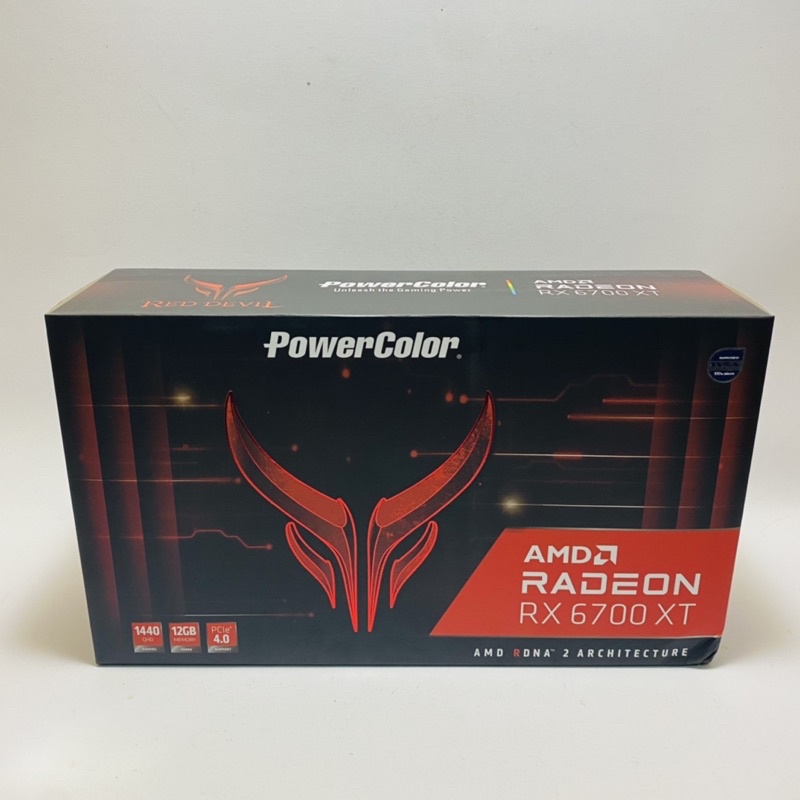 การ์ดจอ Power Color RX 6700XT มือหนึ่งประกันศูนย์ svoa 3ปี