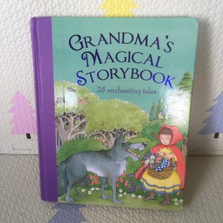 GRANDMA ‘S MAGICAL STORYBOOK หนังสือนิทานปกแข็งมือสอง-cb2