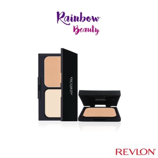 REVLON Colorstay Powder Foundation 10g. แป้งรุ่นใหม่ (กล่องดำ) เรฟลอน คัลเลอร์สเตย์ พาวเดอร์ ฟาวน์เดชั่น 10g.