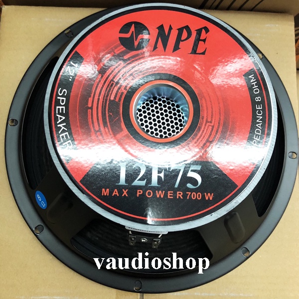 ดอกลำโพง 12" NPE 12F75 (ว้อยซ์ 3 นิ้ว 350-700W) ลำโพง 12 นิ้ว เอ็นพีอี NPE 12" เอ็นพีอี