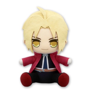 Furyu ตุ๊กตา เอ็ดเวิร์ด เอลริค Edward Elric แขนกลคนแปรธาตุ พร้อมส่ง Fullmetal Alchemist Kyurumaru BIG Plush Doll