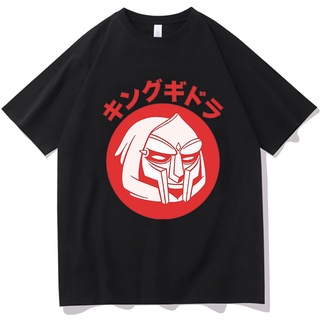 เสื้อยืดลําลอง ผ้าฝ้าย แขนสั้น พิมพ์ลาย Mf Doom เข้ากับทุกการแต่งกาย แฟชั่นสําหรับผู้ชาย