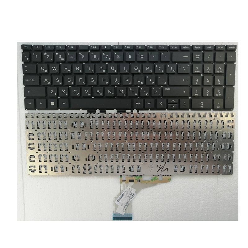 Tastiera Italiana HP Per 15-DA, 15-DB, 15-DR, 250 G7, 255 G7 - Nera, Layout QWERTY, Nuova