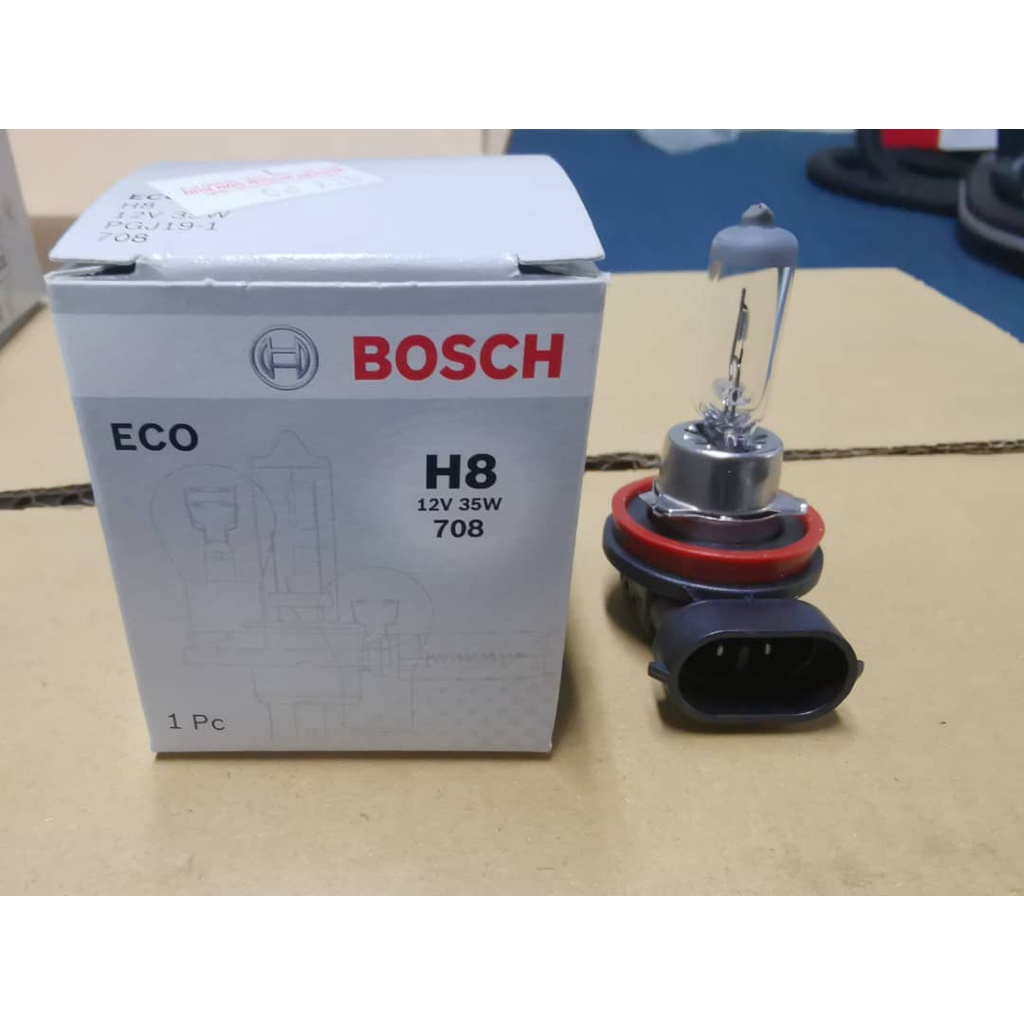 BOSCH BULB ECO H8 12V 35W ไฟหน้า 1987302805