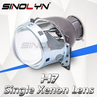 Sinolyn หลอดไฟซีนอน 3. หลอดไฟฮาโลเจน Led Q5 H7 D2S D2H 0 นิ้ว สําหรับด้านหน้ารถยนต์ 1 ชิ้น