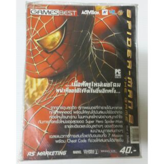 หนังสือ​เกมส์​คอม​พิวเตอร์​  Spiderman The game สินค้ามือ​ 1 เหมาะสำหรับสะสม